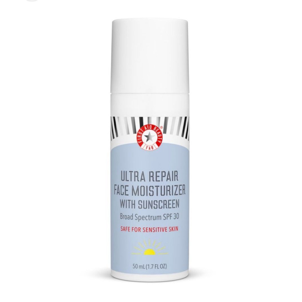 First Aid Beauty Ultra Repair Face Moisturizer with Sunscreen SPF 30 - 1.7 oz